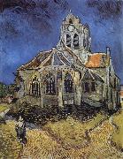 Vincent Van Gogh The Church at Auvers sur Oise France oil painting reproduction